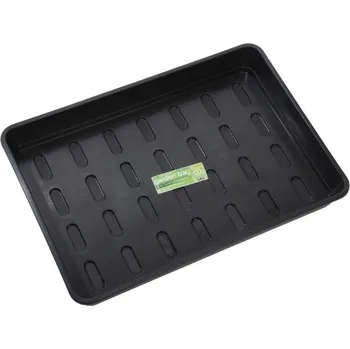 Květináč Garland podmiska plast XL Garden Tray 58x40.5x7cm Barva: Černá