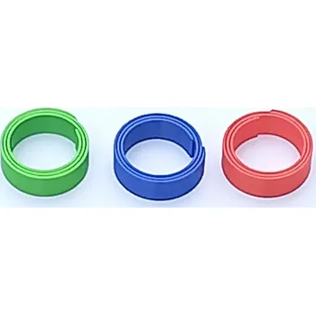 Kroužky páskové spirálové Ø28/29mm modrá