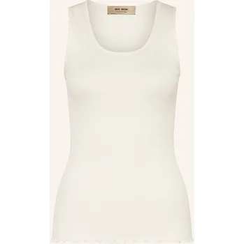 Mos Mosh Dámský Top Mmelaine S Hedvábím, režná, 36