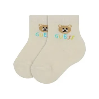 Pánské oblečení Dlouhé ponožky Guess H4YZ07 Z3G10 Béžová 6_12M