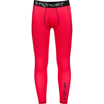 Dámská móda Pánské sportovní legíny dlouhé premium ALTISPORT VOJ/ALM000LEG01 ČERVENÁ L