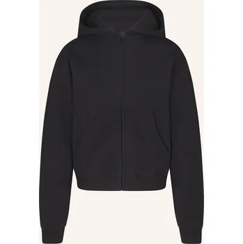 Dámské tričko Skims Dámská Pohodlná Domácí Mikinová Bunda Cotton-Fleece,...