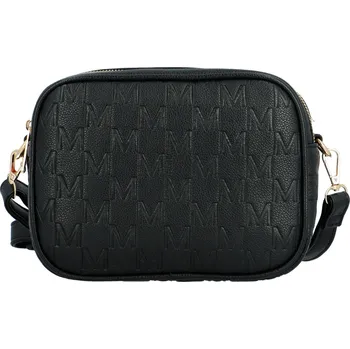 Kabelka Stylová dámská koženková crossbody kabelka Ronda, černá
