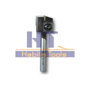 Fréza Drážkovací a ořezávací žiletková stopková fréza D16x20 S12