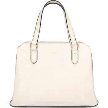 Kabelka Elegantní dámská kožená kabelka Katana Tióna - krémová