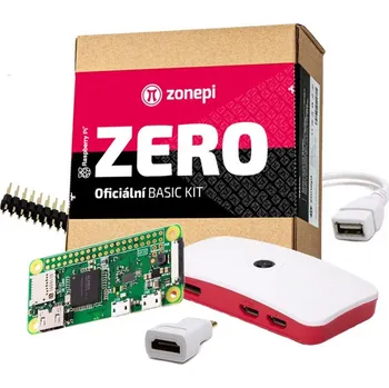 Stolní počítač Sada s Raspberry Pi Zero W + krabička + příslušenství