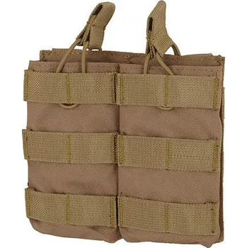 Airsoft 8FIELDS Otevřená dvojitá sumka na zásobníky 5.56 - Coyote [8FIELDS]