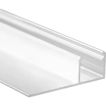 LED páska MCLED Hliníkový profil pro sádrokartony AW 47x15 mm včetně mléčného difuzoru 300cm