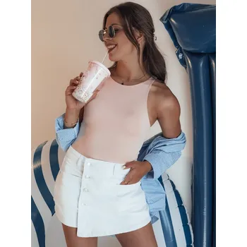 Dámské kraťasy Dámské šortky DSTREET SUMERLUXE BÍLÁ XL