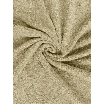 Prostěradlo Chanar s.r.o Prostěradlo Froté Top 180x200 cm krémová