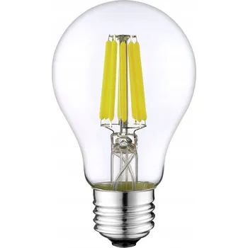 Žárovka ŽÁROVKA E27 LED FILAMENT 6W Neutrální Edison A60