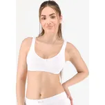 GINA dámské podprsenka sportovní, bez kostice, šité, jednobarevné 97017P Barva: Bílá, Velikost: XL