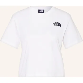 Dámské tričko The North Face Dámské Tričko Simple Dome Cropped, bílá /...