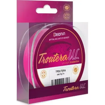 Delphin TROUTERA / ružová 0,065mm 2,5kg 130m