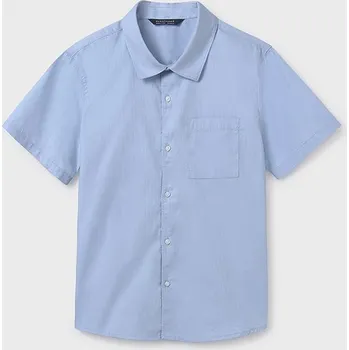 Chlapecká košile Chlapecká košile Mayoral 6136 bílá barva: modrá, Rozměr: 140 (10 let)