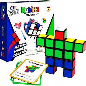 Hlavolam ORIGINÁLNÍ SADA Rubikova kostka PRO DĚTI SKLÁDAČKA RUBIK'S Kostkoland