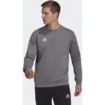 ADIDAS Mikina Entrada 22 L ŠEDÁ