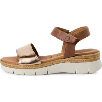 Dámské sandále Tamaris 1-28220-44-392 Dámské sandály na klínku hnědé 40