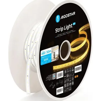 LED páska Aigostar - LED Pásek LED/250W/230V 50m 3000K IP65