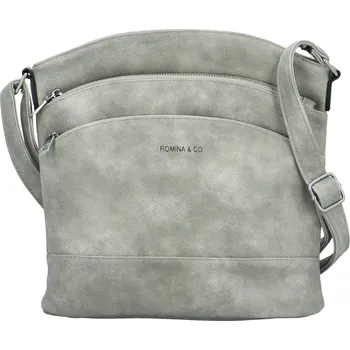 Stylová dámská crossbody Romina & Co. Bags Tofilla, světle šedá