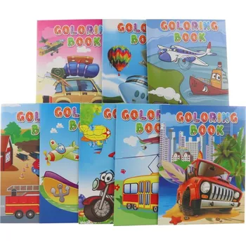 omalovánky Omalovánky A4 dopravní prostředky