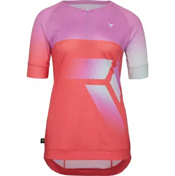 cyklistický dres Dres Silvini Dres Silvini Stabina WD1432 dámský kr.r. blush/coral XL XL