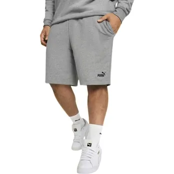 Pánské kraťasy Puma ESS No. 1 Logo Shorts 10" M 68259403 - medium gray heather XL
