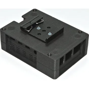 Elektronická stavebnice Zonepi krabička pro Raspberry Pi 4B s držákem na DIN lištu, galaxy