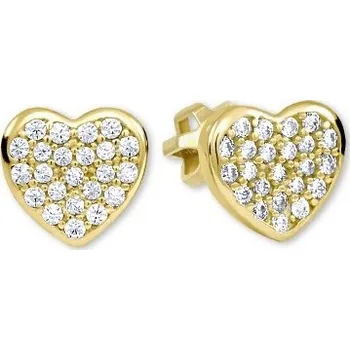 Náušnice Leru Zlaté náušnice srdíčka 983