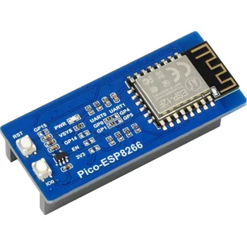 Vývojová deska Waveshare ESP8266 Wi-Fi modul pro Raspberry Pi Pico, podporující protokol TCP/UDP