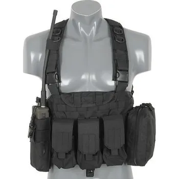 Airsoft 8FIELDS Replika vesty Commando Recon Chest Harness - Black [8FIELDS]