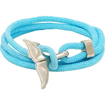 Náramek Gaira® Náramek Stříbrná ploutev 3223, Barva tyrkysová
