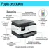Tiskárna HP OfficeJet Pro 9120e All-in-One černá/cementová