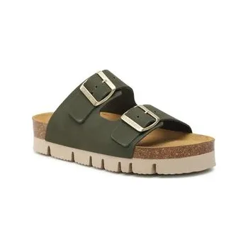 Dámské pantofle Nazouváky Dr. Brinkmann 700348 Zelená 38