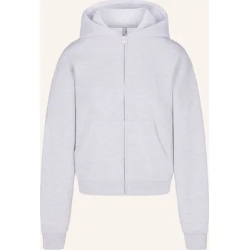 Dámské tričko Skims Dámská Pohodlná Domácí Mikinová Bunda Cotton-Fleece,...