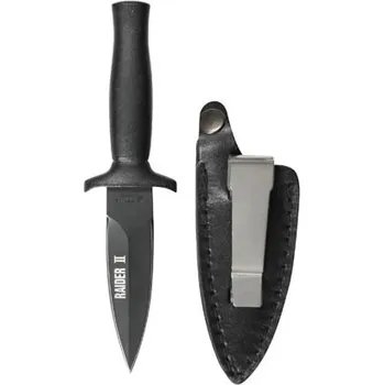 Bojový nůž Nůž dýka do boty RAIDER II NEREZ s pouzdrem ČERNÝ (Nůž dýka do boty RAIDER II NEREZ s pouzdrem ČERNÝ)