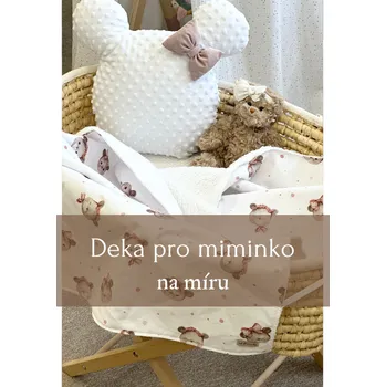Dětská deka Deka pro miminko - vlastní design