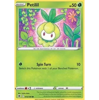 Volný čas Pokémon ASR 015/189 Petilil - Astral Radiance Stav: Near Mint, Verze: NORMAL
