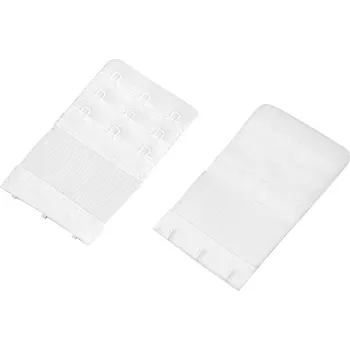 Prodloužení obvodu podprsenky šíře 55 mm trojřadé, barva 1 bílá