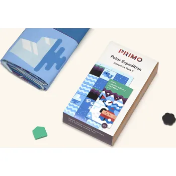 Hračka pro nejmenší Primo Toys - Dobrodružná mapa Polární stanice pro robota Cubetto