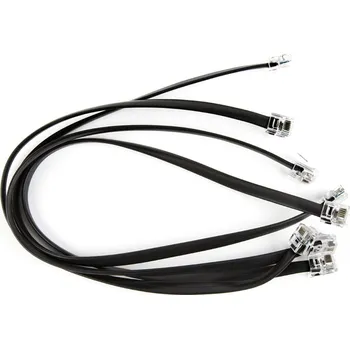 elektrický kabel Makeblock Kabel 6P6C RJ25, 35cm, 4ks v balení