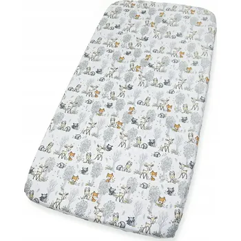 Prostěradlo PROSTĚRADLO 90x200 cm S GUMOU DO POSTELE BAVLNA Kerstin