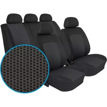 Potah sedadla Automega Autopotahy CITROEN BERLINGO III, VZADU DĚLENÉ 2/1, od r. 2018, Dynamic grafit