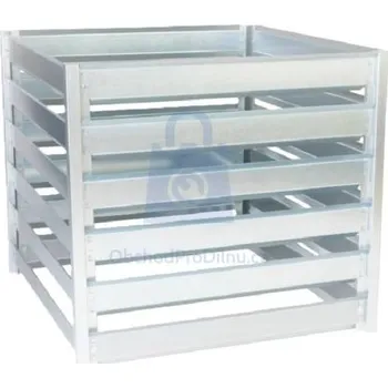 Kompostér Kompostér plechový Profi 1070 x 1070 x 1000 mm, balení 1 ks