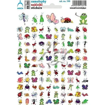 samolepka školní minisamolepky, Hmyzáčci - vážka