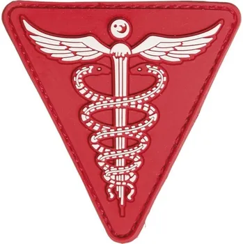 Nášivka 3D nášivka Medical - červená, Mil-Tec