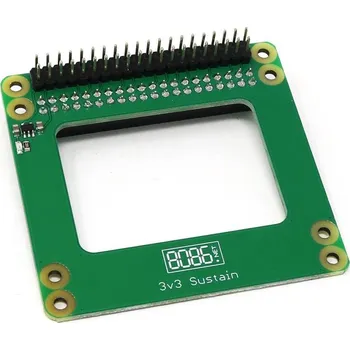 Elektronická stavebnice 8086.NET stabilizátor 3V3 sběrnice pro Raspberry Pi