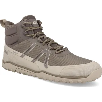 Dámské tenisky Barefoot pánské pohorky Xero shoes - Scrambler Trail Mid WP Morel / Pure Cashmere šedé Velikost: 45