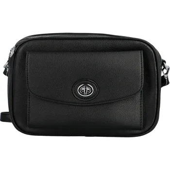 Kabelka Módní dámská koženková crossbody kabelka Surafel, černá