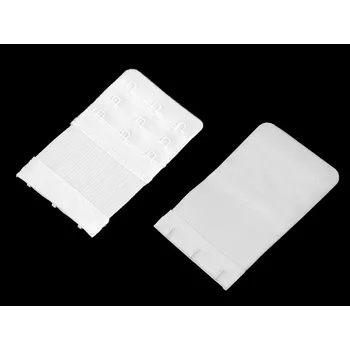 Prodloužení obvodu podprsenky šíře 55 mm trojřadé Varianta: 1 bílá, Balení: 1 ks